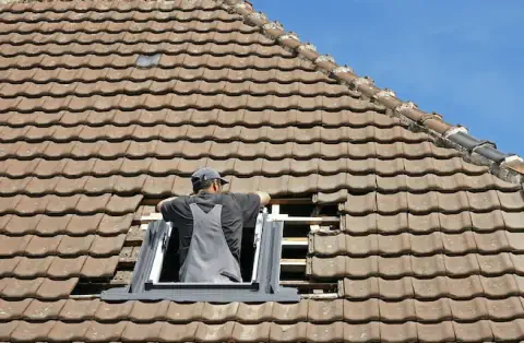 Pose de velux - Bosc-Guérard-Saint-Adrien